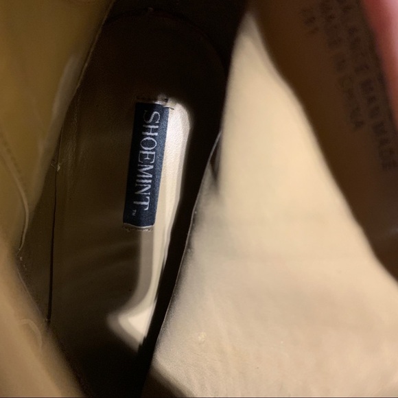 Shoemint heeled camel booties - Picture 4 of 4